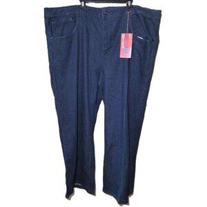 NWT On Fire Fashion Jeans Women's size 34 Studded pockets Plus size stretchy